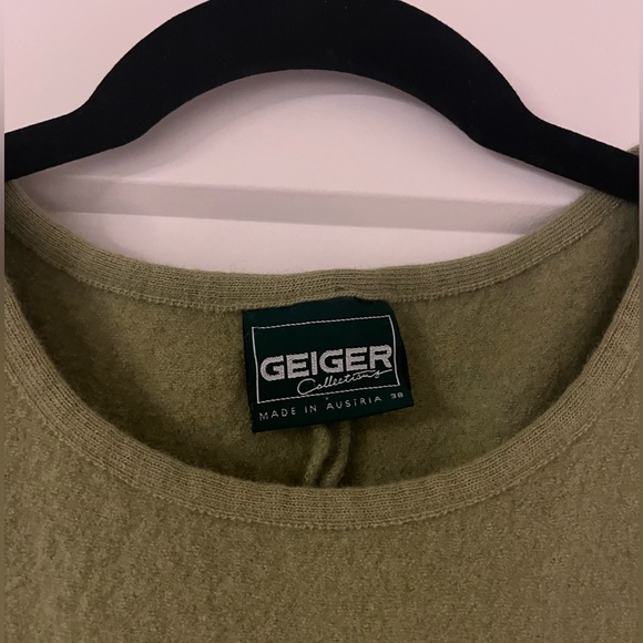 Geiger Green vintage knit dress - Picture 2 of 3